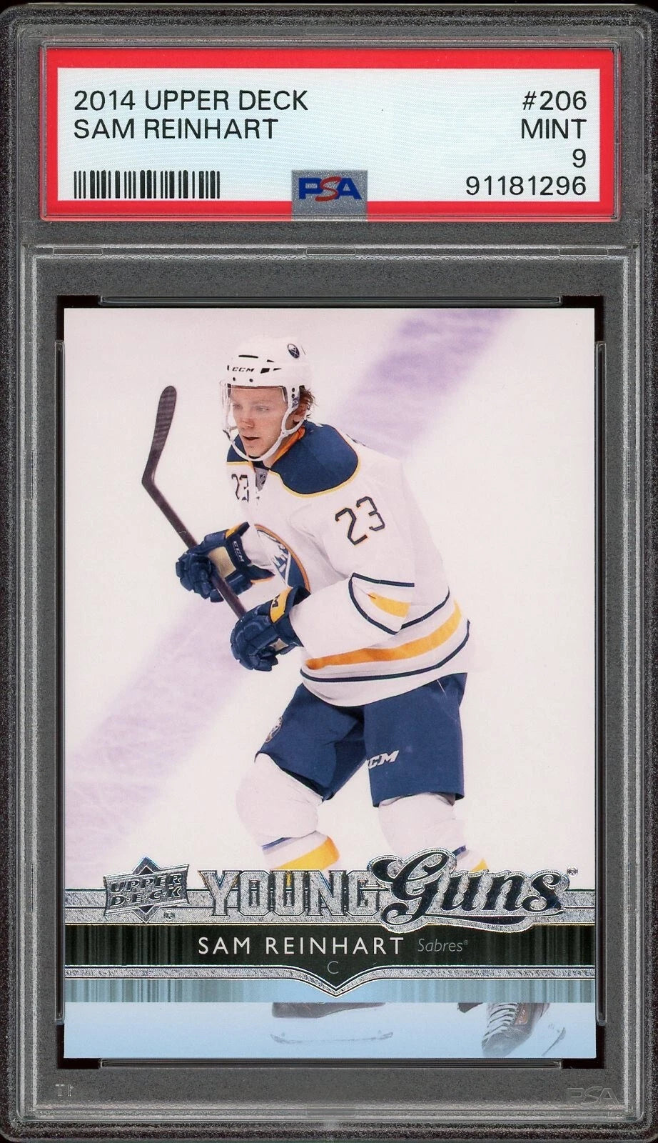 2014 Upper Deck #206 Sam Reinhart PSA 9 Mint