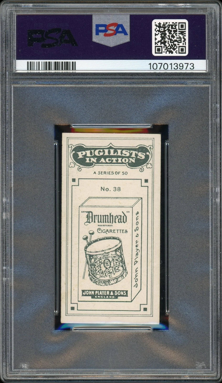 1928 John Player & Son #38 Phil Scott Pugilists in Action PSA 4 Vg-EX