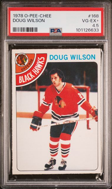 1978 O-Pee-Chee #168 Doug Wilson PSA 4.5 VG-EX +