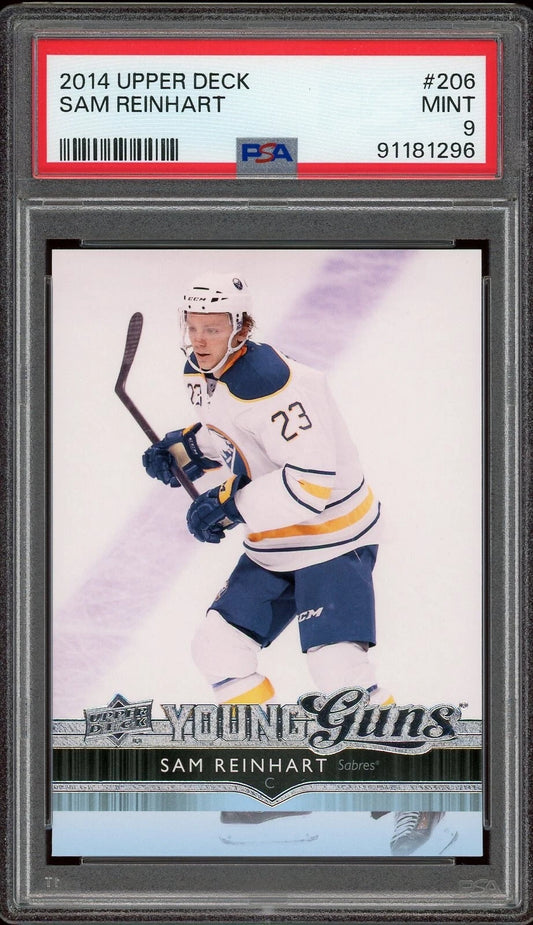 2014 Upper Deck #206 Sam Reinhart PSA 9 Mint