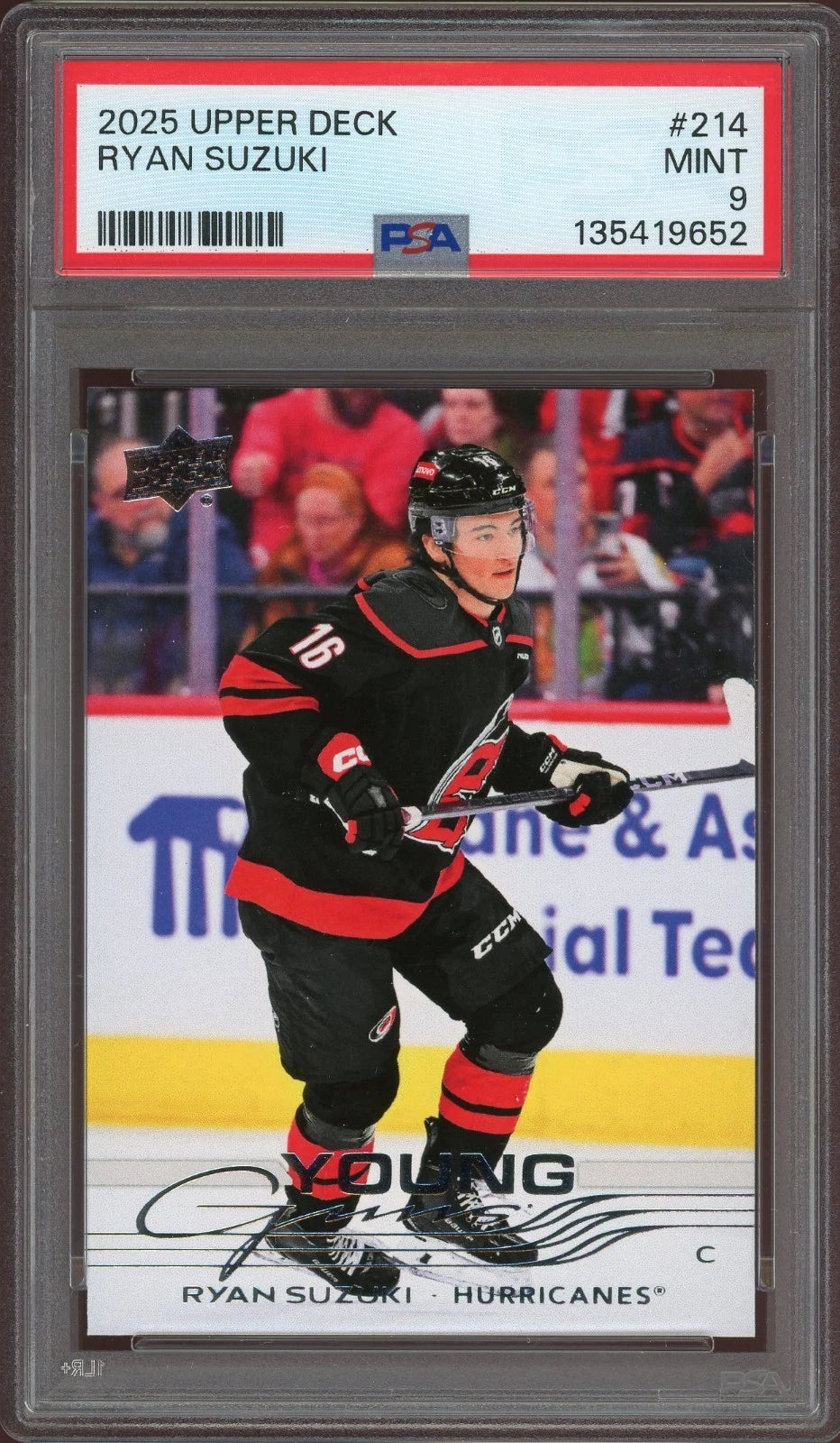 2025 Upper Deck #214 Ryan Suzuki PSA 9 Mint