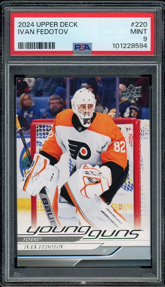 2024 Upper Deck #220 Ivan Fedotov PSA 9 Mint