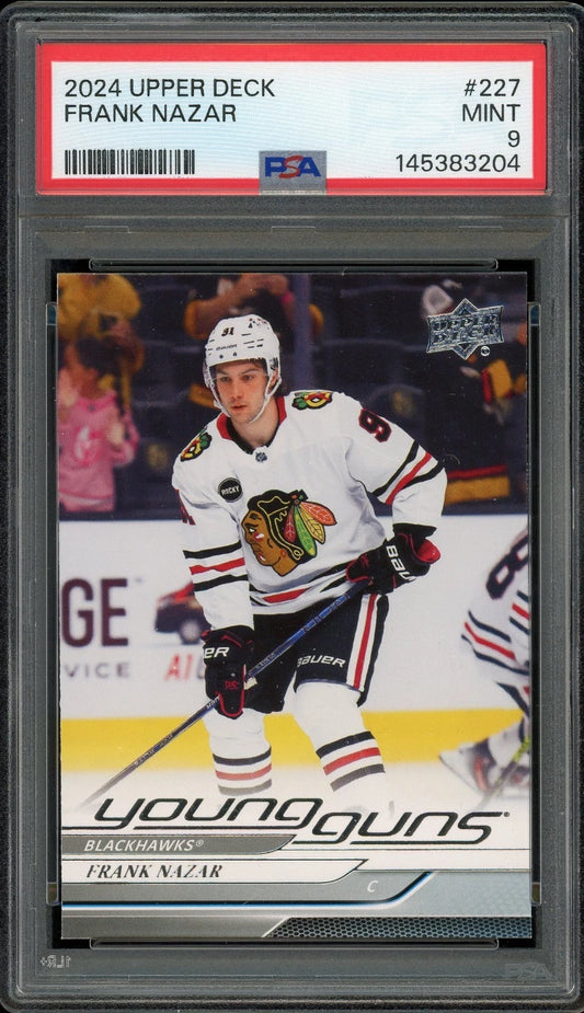 2024 Upper Deck #227 Frank Nazar PSA 9 Mint