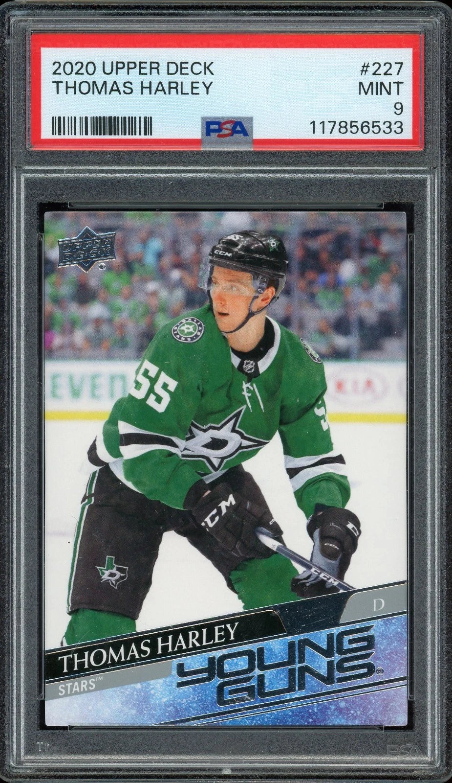 2020 Upper Deck #227 Thomas Harley PSA 9 mint