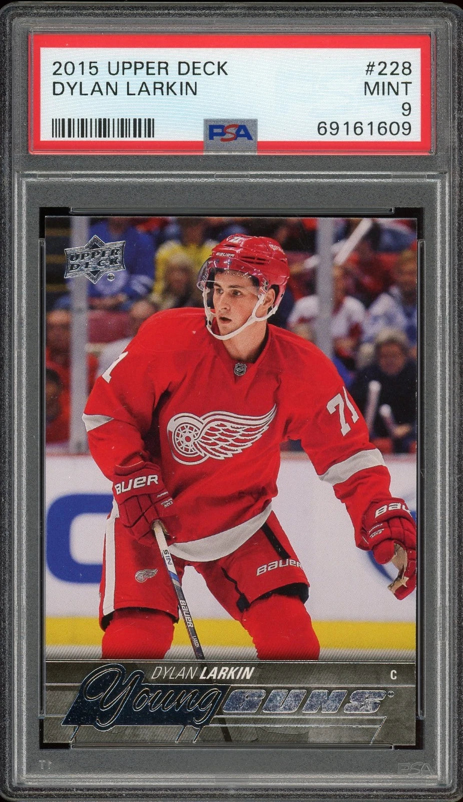 2015 Upper Deck #228 Dylan Larkin PSA 9