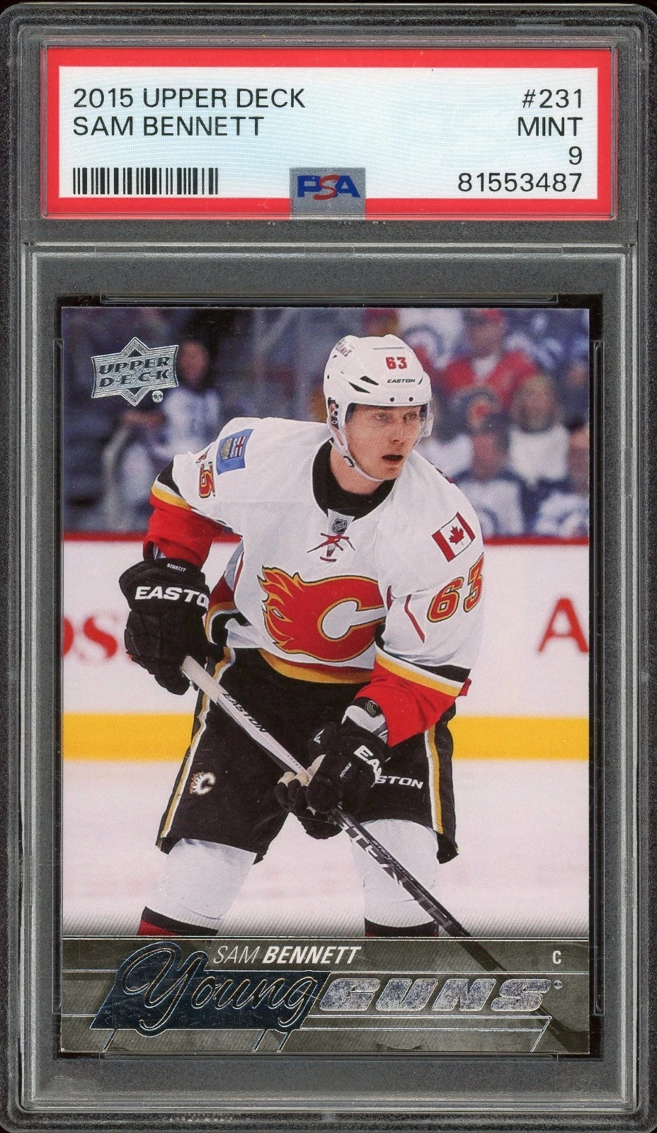 2015 Upper Deck #231 Sam Bennett PSA 9 Mint