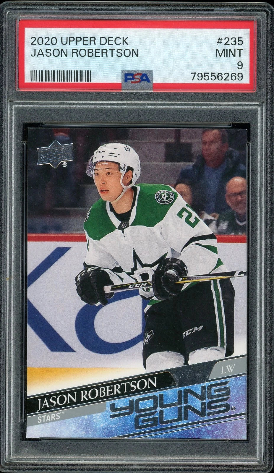 2020 Upper Deck #235 Jason Robertson PSA 9 Mint