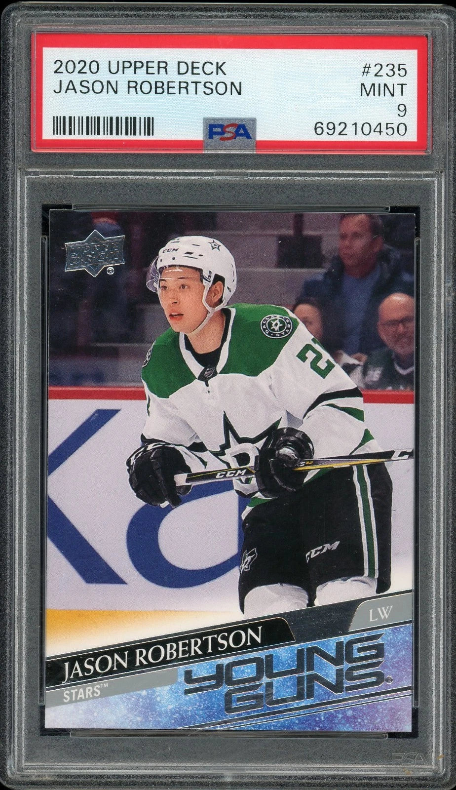 2020 Upper Deck #235 Jason Robertson PSA 9 Mint