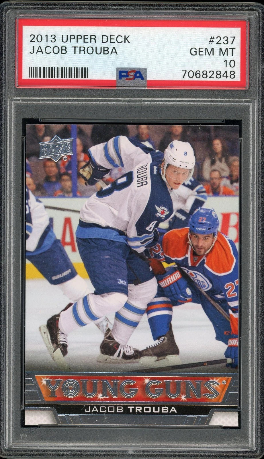 2013 Upper Deck #237 Jacob Trouba PSA 10 GEM MT
