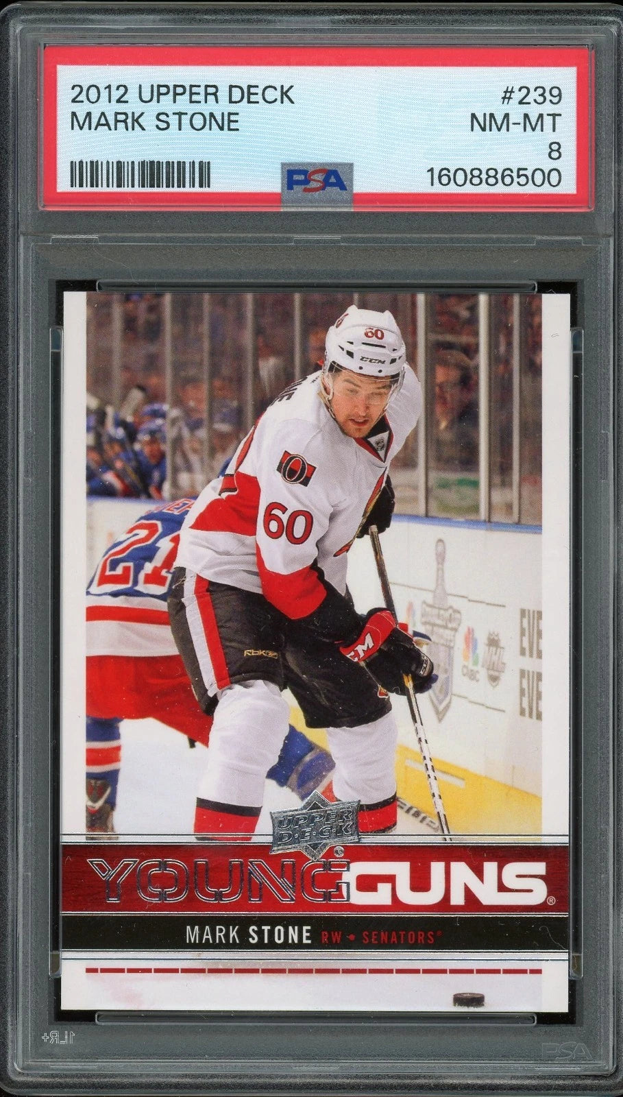 2012 Upper Deck #239 Mark Stone PSA 8 NM-MT