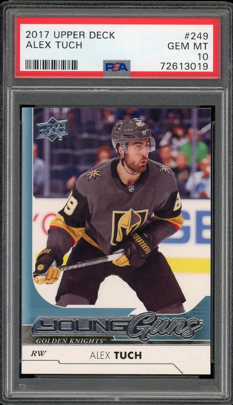 2017 Upper Deck #249 Alex Tuch PSA 10 GEM MT