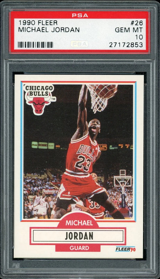 1990 Fleer #26 Michael Jordan PSA 10 GEM MT