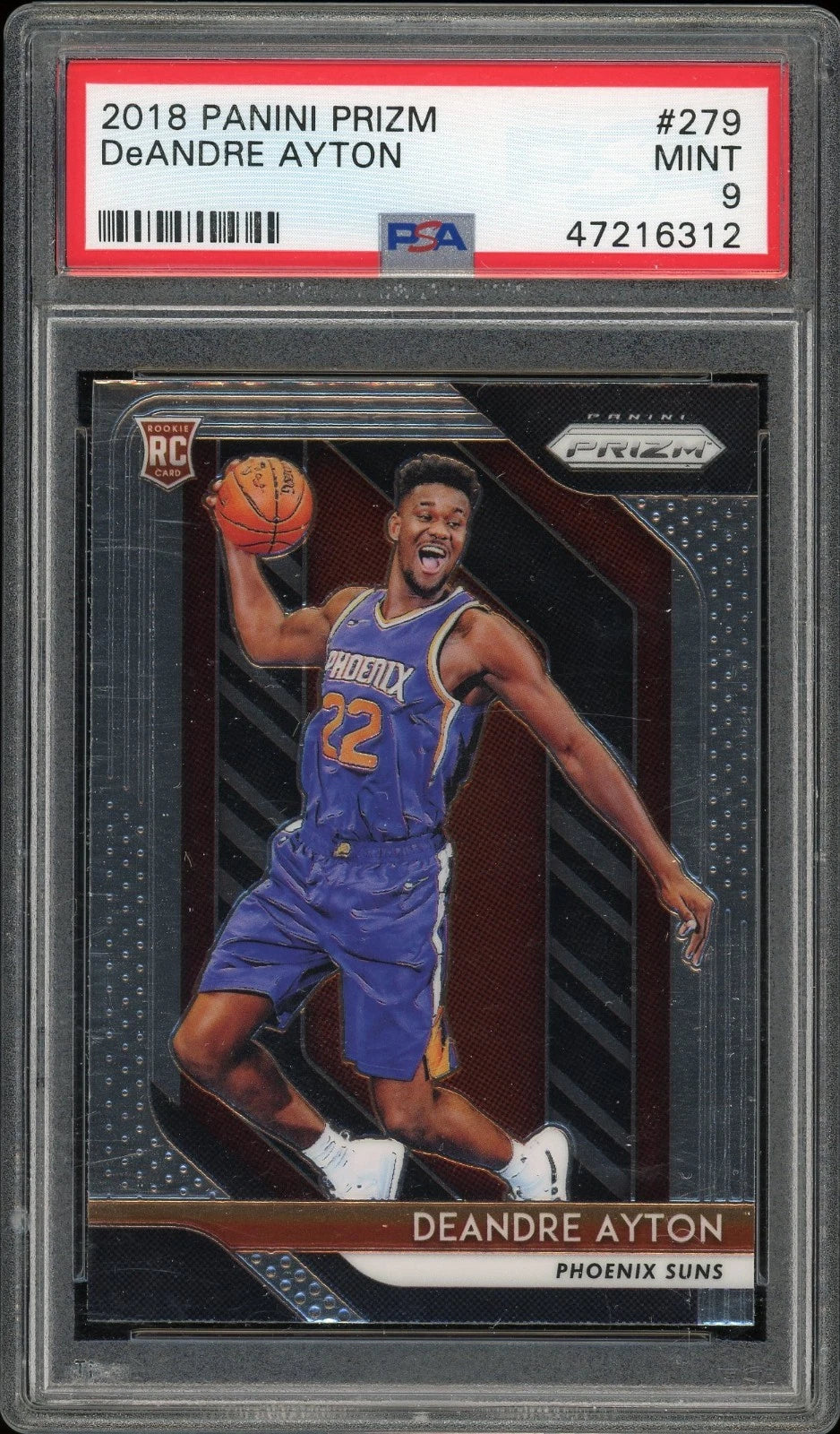 2018 Panini Prizm #279 DeAndre Ayton PSA 9 Mint