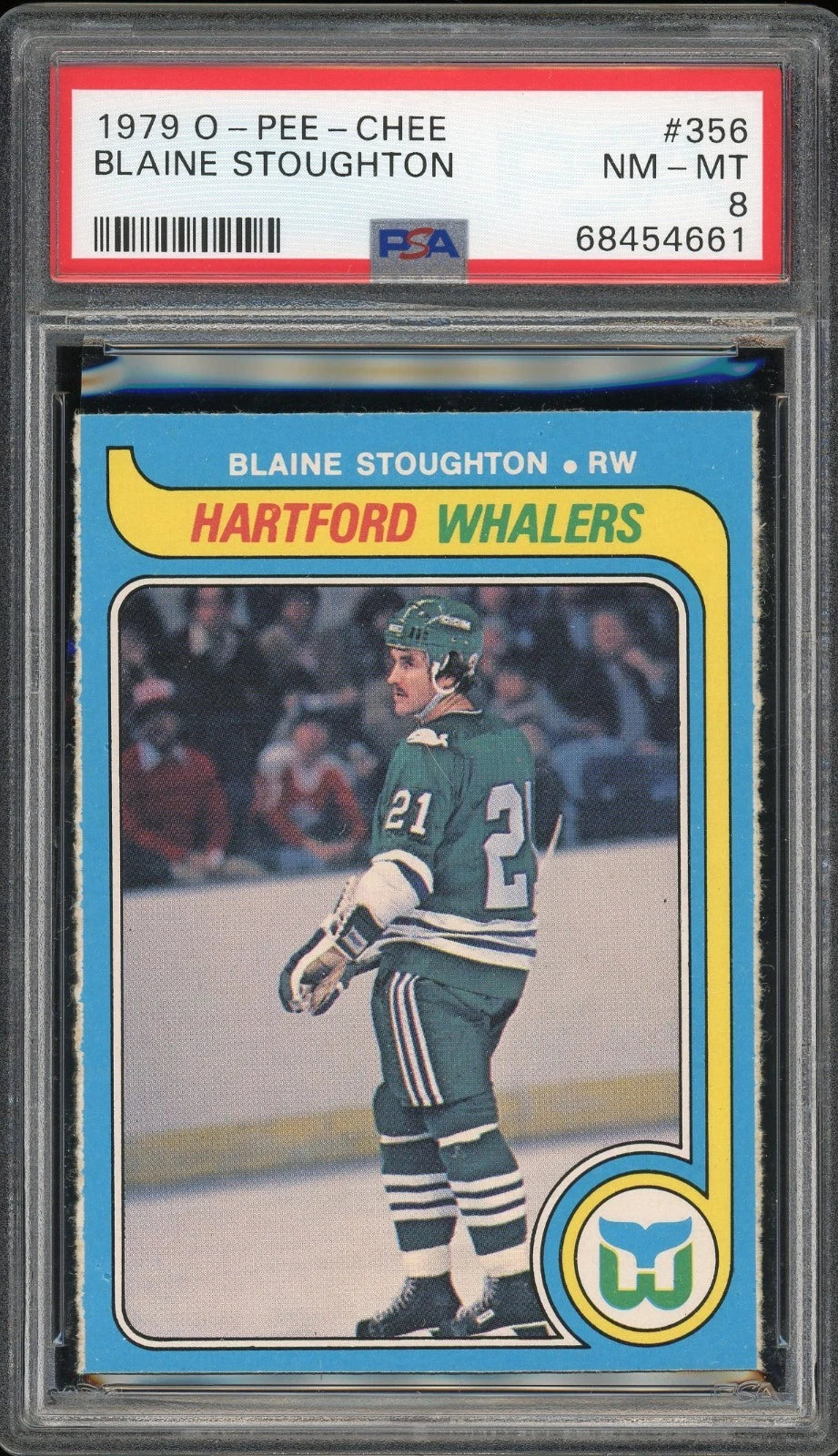 1979 O-Pee-Chee #356 Blaine Stoughton PSA 8 NM-MT