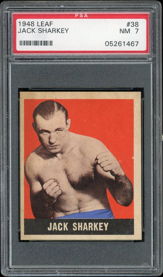 1948 Leaf #38 Jack Sharkey PSA 7 NM