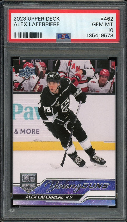 2023 Upper Deck #462 Alex Laferriere PSA 10