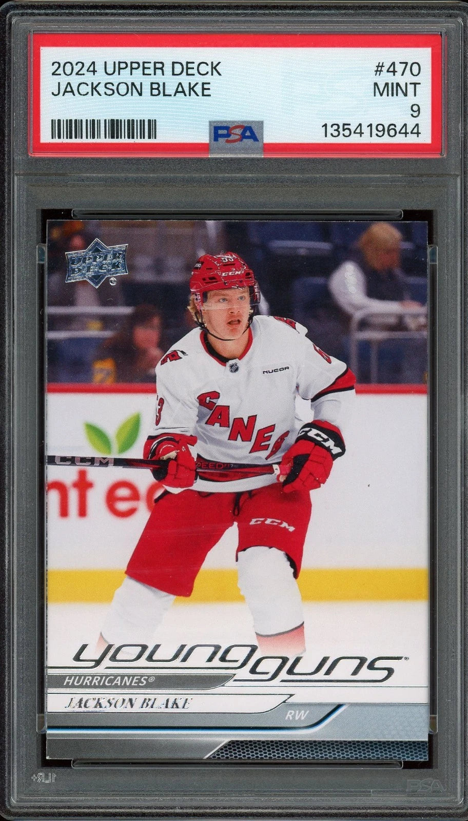 2024 Upper Deck #470 Jackson Blake PSA 9 Mint