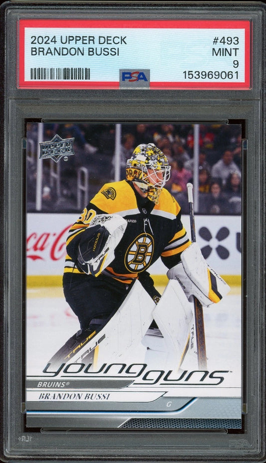 2024 Upper Deck #493 Brandon Bussi PSA 9 Mint