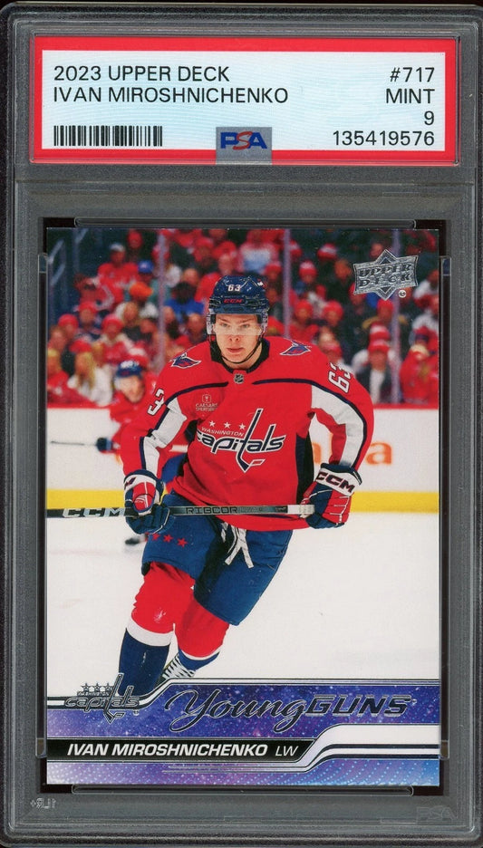 2023 Upper Deck#717 Ivan Miroshnichenko PSA 9
