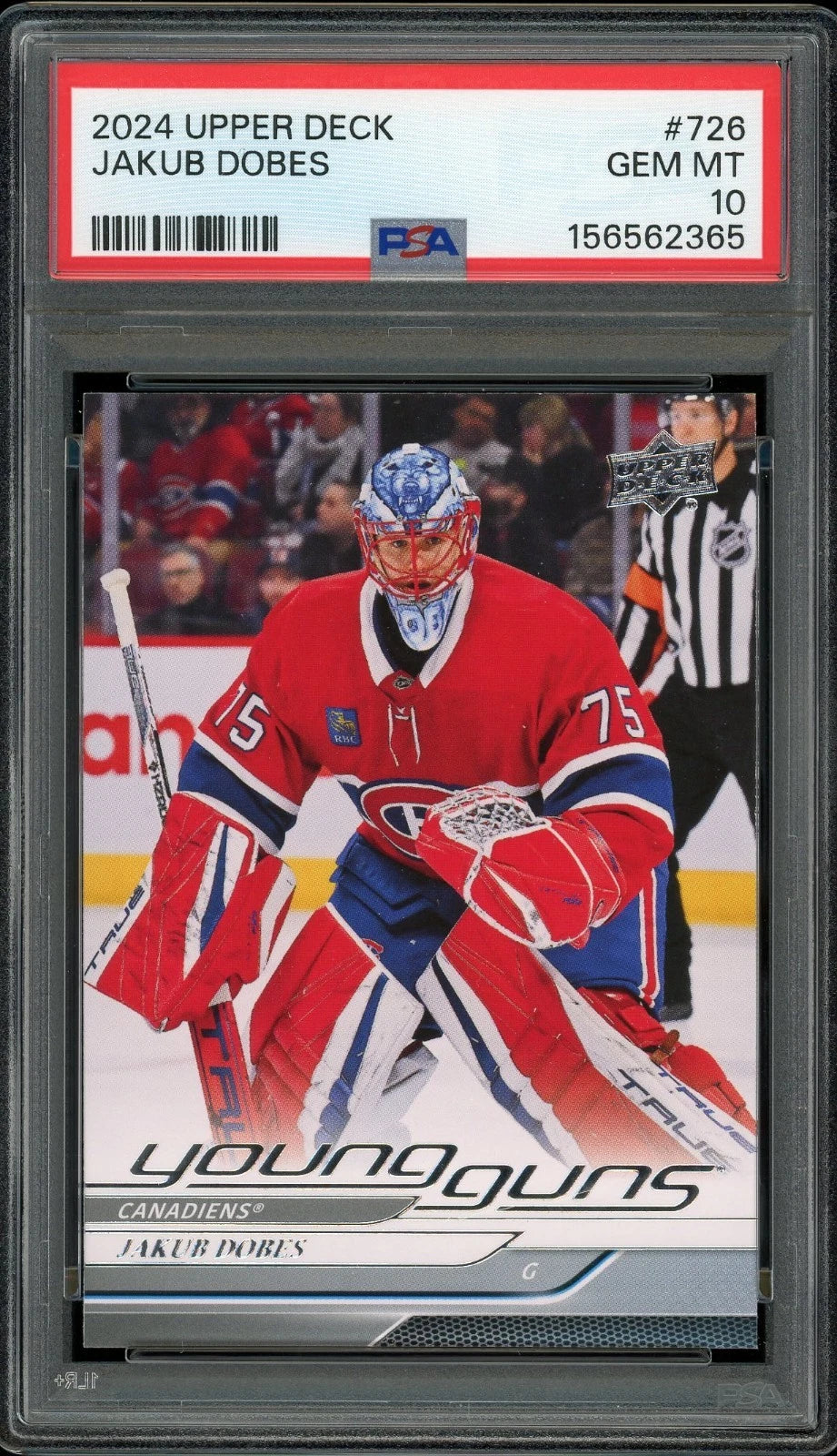 2024 Upper Deck #726 Jakub Dobes PSA 10 GEM MT