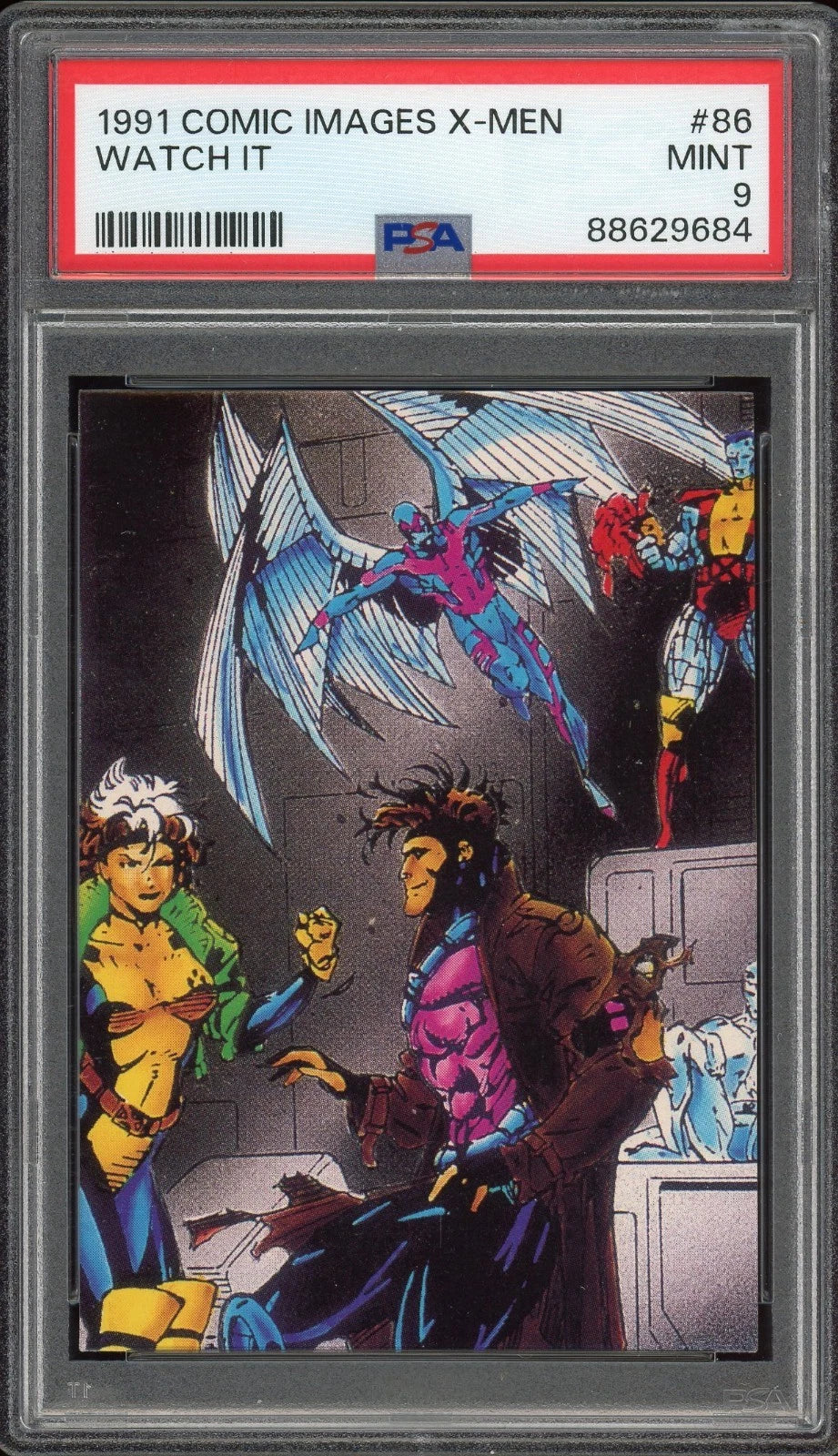 1991 Comic Images X-Men #86 Watch It PSA 9