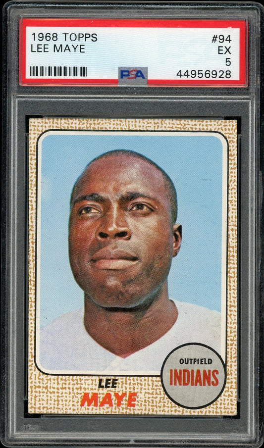 1968 Topps #94 Lee Maye PSA 5 EX